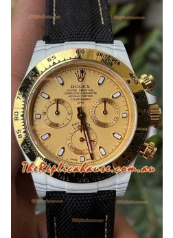 Rolex Cosmograph Daytona DiW Golden Essence Carbon Fiber Watch Cal.4130 Movement