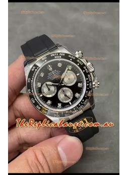 Rolex Cosmograph Daytona 126519LN Black Dial Cal.4131 Movement - 904L Steel Watch