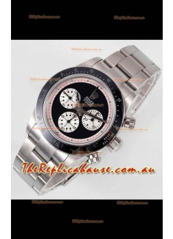 Rolex Daytona Super Clone BLAKEN Paul Newman Black Dial Swiss Replica Watch - 4130 Movement