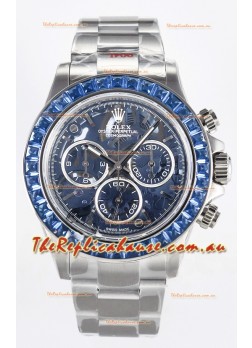 Rolex Daytona Super Clone "Artisans De Genève - Arolla Glacier" Edition Stainless Steel Watch 