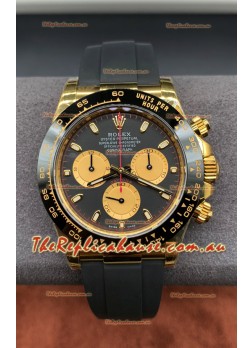Rolex Daytona Super Clone M126518 Yellow Gold Grey Dial Original Cal.4131 Movement