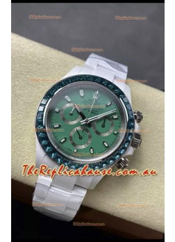 Rolex Daytona AET Remould Pink Dial Full Ceramic Strap Watch in Cal.4130 Movement