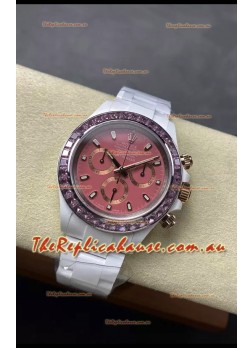 Rolex Daytona AET Remould Dark Green Dial Full Ceramic Strap Watch in Cal.4130 Movement