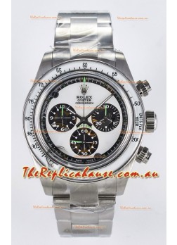 Rolex Daytona Super Clone Artisans De Geneve Edition White Dial Swiss Replica Watch