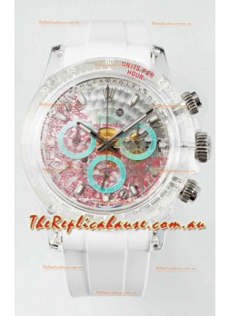 Rolex Daytona AET Remould XMAS Sapphires Casing 1:1 Swiss Replica Watch 