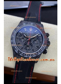 Rolex Daytona DiW All Black Carbon Edition Watch - Forged Cabon Casing 1:1 Mirror Replica
