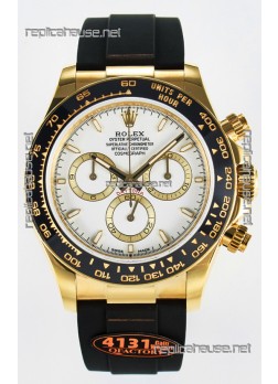 Rolex Cosmograph Daytona M126518 Yellow Gold White Dial Original Cal.4131 Movement