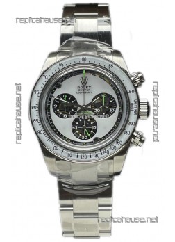 Rolex Daytona 116508 Neon Artisans De Geneve Stainless Steel Watch Swiss Replica 