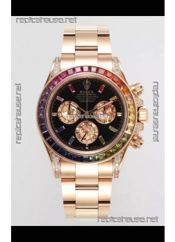Rolex Cosmograph Daytona 116595RBOW Rose Gold Original Cal.4130 Movement
