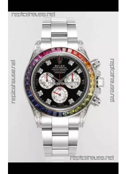 Rolex Cosmograph Daytona 116599RBOW Stainless Steel Original Cal.4130 Movement 