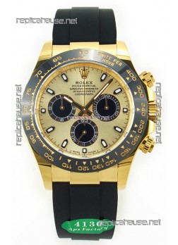 Rolex Cosmograph Daytona M126518 Yellow Gold Casing & Dial Cal.4130 Movement