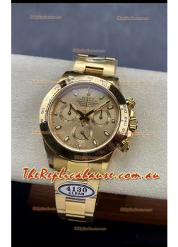 Rolex Cosmograph Daytona 116508 Yellow Gold Original Cal.4130 Movement - Improved Ultimate 904L Steel Watch