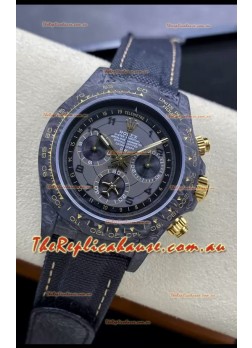 Rolex Cosmograph Daytona DiW AVIA GREY Edition Carbon Fiber Watch - Cal.4130 Movement 