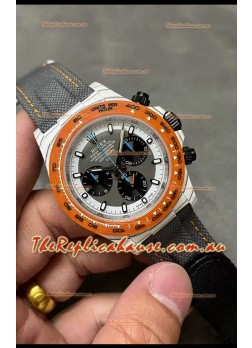 Rolex Cosmograph Daytona DiW OCELLARIS Edition White Carbon Fiber Watch - Cal.4130 Movement 
