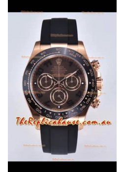 Rolex Cosmograph Daytona M116515 Rose Gold Original Cal.4130 Movement - 904L Steel Watch