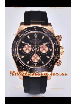 Rolex Cosmograph Daytona M116515 Rose Gold Original Cal.4130 Movement - 904L Steel Watch