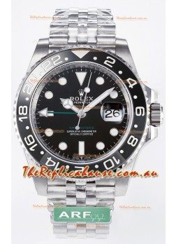 Rolex GMT Masters II Super Clone 126710GRNR "Bruce Wayne" 904L Jubilee Strap Steel Swiss Replica Watch