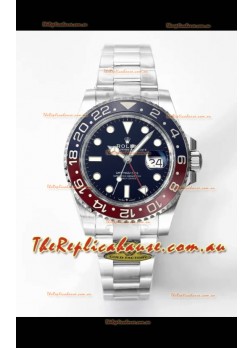 Rolex GMT Masters II Super Clone m126710BLRO PEPSI Cal.3285 Movement Swiss Replica - Ultimate 904L Steel Watch