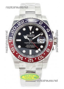 Rolex GMT Masters II 126710BLRO Cal.3285 72 Hours Power Oyster Strap Swiss Replica 904L Steel 