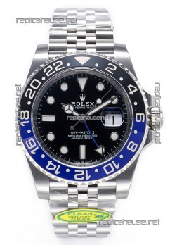 Rolex GMT Masters II 126710BLNR BATGIRL Cal.3285 72 Hours Power Jubilee Strap Swiss Replica 904L Steel 