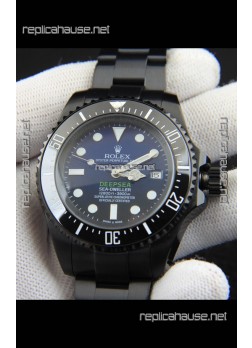 Rolex Sea Dweller Japanese Movement Replica Watch Blue Dial 44MM