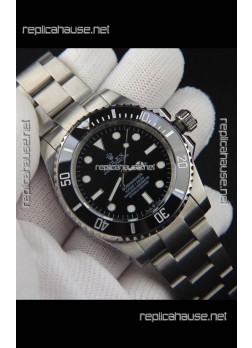 Rolex Submariner No-Date Japanese Replica Watch 904L Steel Black Dial