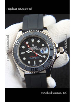 Rolex Yachtmaster Stainless Steel Japanese Replica Watch - 40MM