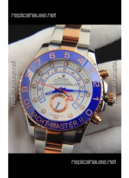 Rolex Yachtmater II Japanese Movement Replica Watch 44M Stainless Steel 
