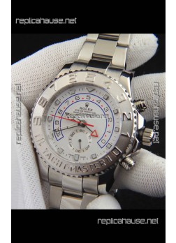 Rolex Yachtmater II Japanese Movement Replica Watch 44M Stainless Steel 