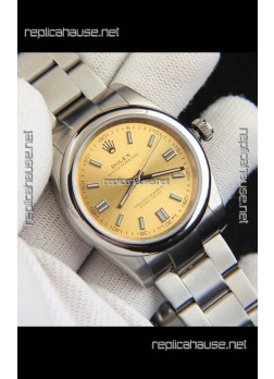 Rolex Oyster Perpetual Japanese Movement Replica Watch 36MM - Champange Dial