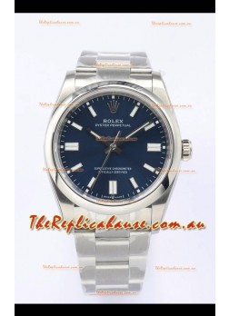 Rolex Oyster Perpetual REF#126000 36MM Swiss Movement Swiss Replica Blue Dial 904L Steel 1:1 Mirror Replica Watch