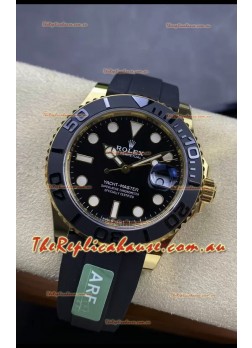 Rolex Yachtmaster m126655 Yellow Gold 42MM Cal.3135 Swiss 1:1 Ultimate 904L Steel Watch