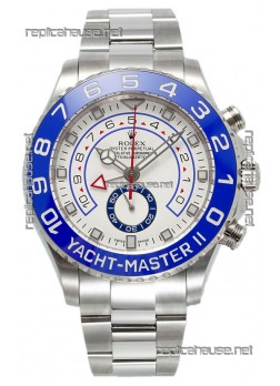 Rolex Yachtmaster II Stainles Steel Ref.116680 1:1 Mirror Replica Watch 904L Steel 