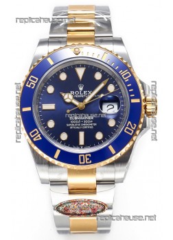 Rolex Submariner 41MM Two Tone 126613LB - Replica 1:1 Mirror - Ultimate 904L Steel Watch