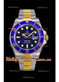 Rolex Submariner 41MM Two Tone 126613LB - Replica 1:1 Mirror - Ultimate 904L Steel Watch