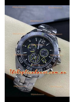 Tag Heuer F1 Edition Swiss Quartz Watch in Grey Dial Stainless Steel Casing 