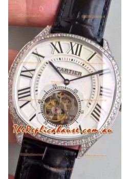 Drive De Cartier 1:1 Mirror Replica Watch with Tourbillon Movement