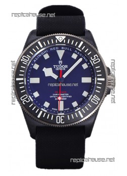 Tudor Pelagos FXD Titanium Casing 1:1 Mirror Replica Blue Dial in Black Nato Strap