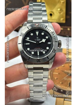 Tudor Black Bay Super Clone Steel Edition Black Dial Swiss Replica Watch 