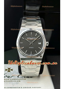 Vacheron Constantin Historiques 222 Super Clone 37MM Steel Casing Watch in Grey Dial 