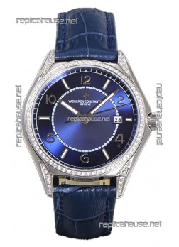 Vacheron Constantin Fiftysix Edition 904L Steel 1:1 Mriror Replica Blue Dial 