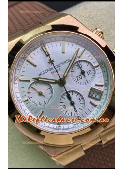 Vacheron Constantin Overseas Chronograph Yellow Gold in Steel Dial 1:1 Mirror Replica