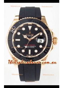 Rolex Yachtmaster Super Clone 126655 Rose Gold 42MM Cal.3235 Swiss 1:1 Swiss Replica