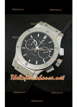 Hublot Classic Fusion Swiss Watch Black Dial Steel Case