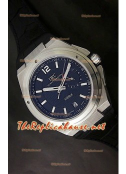 IWC Ingenieur Power Reserve Swiss Replica Watch in Black Dial 