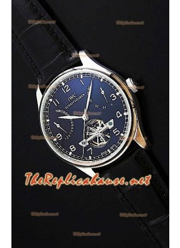 IWC Tourbillon Japanese Replica Watch in Black Dial