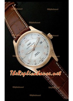IWC Mark XVI Swiss Replica Watch Pink Gold - 40MM
