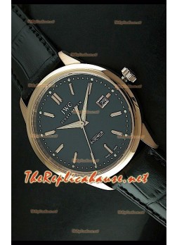 IWC Ingenieur Modified Swiss Replica Watch Rose Gold Case