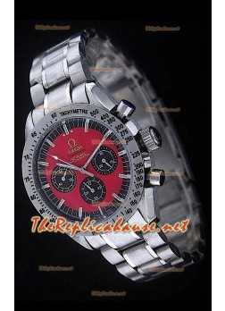Omega Speedmaster Racing Michael Schumacher Edition Watch in Red Dial