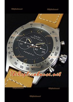 Panerai Mare Nostrum Japanese Watch in Steel Case